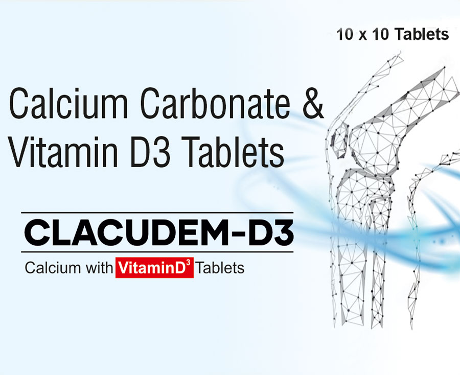 Clacudem Vitamin D3 Tablets